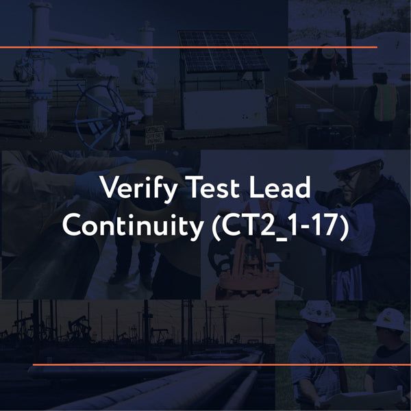 Picture of CT2_1-17: Verify Test Lead Continuity