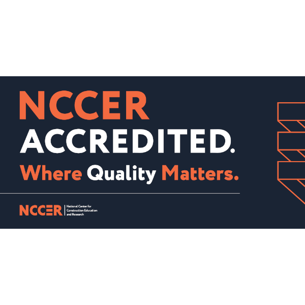 Picture of "NCCER Accredited. Where Quality Matters." Banner