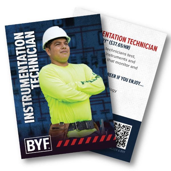 Picture of Instrumentation Technician Trading Card (Pack of 200)