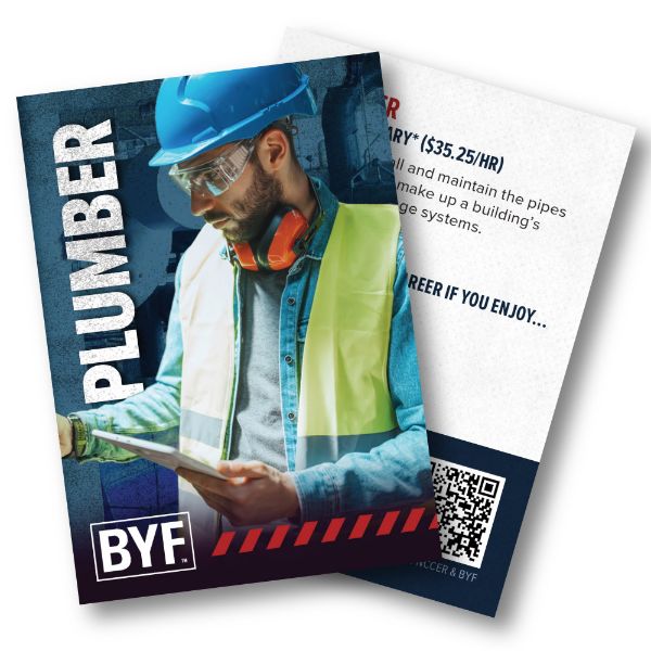 Picture of Plumber Trading Card (Pack of 200)