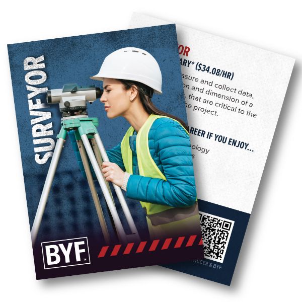 Picture of Site Layout/Survey Engineer Trading Card (Pack of 200)