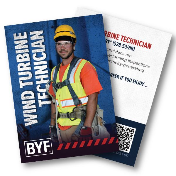 Picture of Wind Turbine Maintenance Technician Trading Card (Pack of 200)