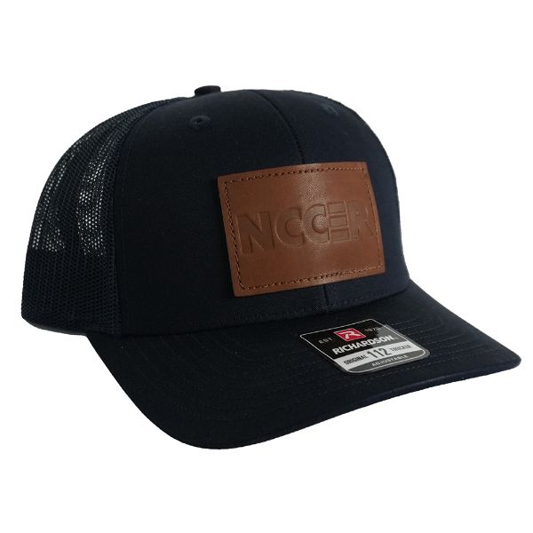 Picture of NCCER Trucker Hat - Navy with Leather Patch