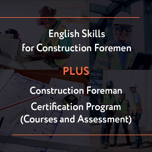 Picture of English Skills for Construction Foremen + Construction Foreman Certification Program